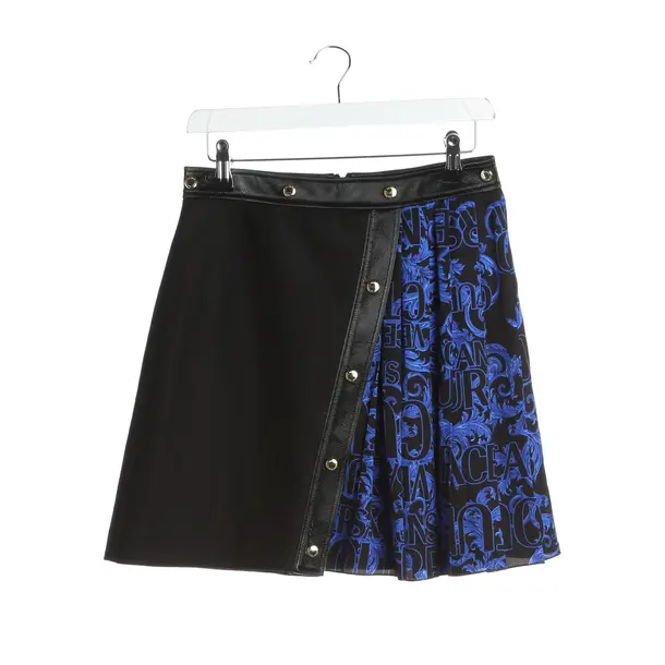 Skirt, in Black, Viscose, Versace Jeans Couture