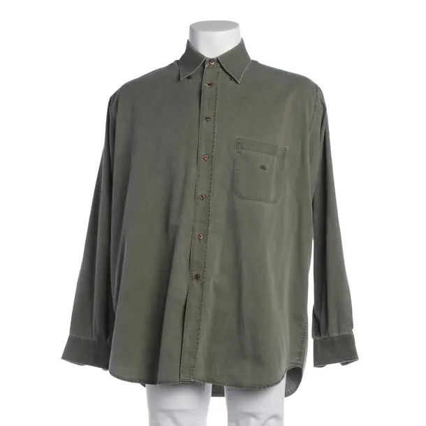 Shirt in Green, Cotton, Burberry London