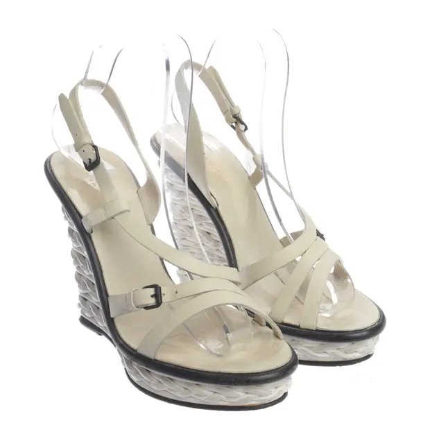 Wedges in Weiß, , Bottega Veneta