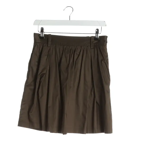 Skirt, in Brown, Cotton, Burberry Brit