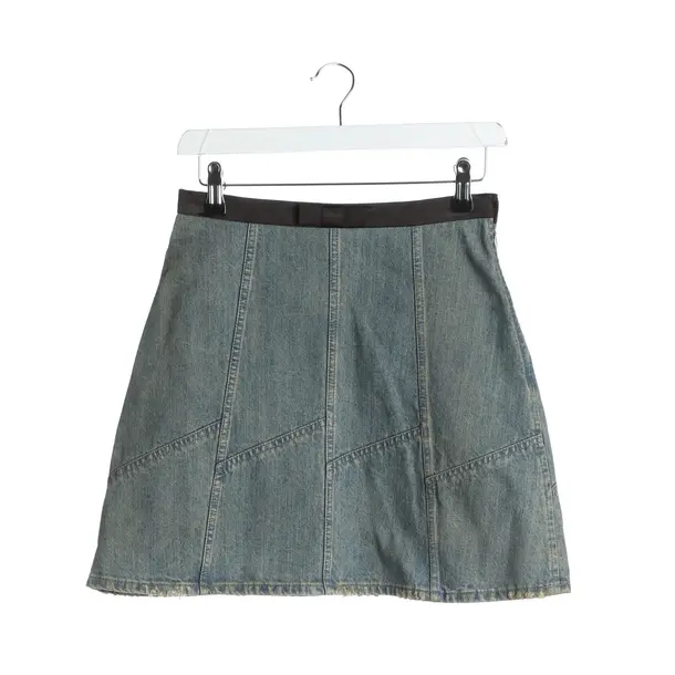 Rock in Blau, Baumwolle, Miu Miu