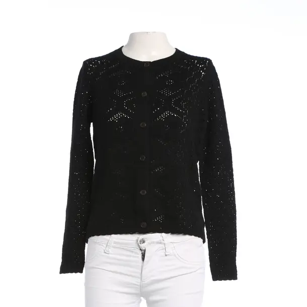 Strickjacke, in Schwarz, Wolle, Miu Miu