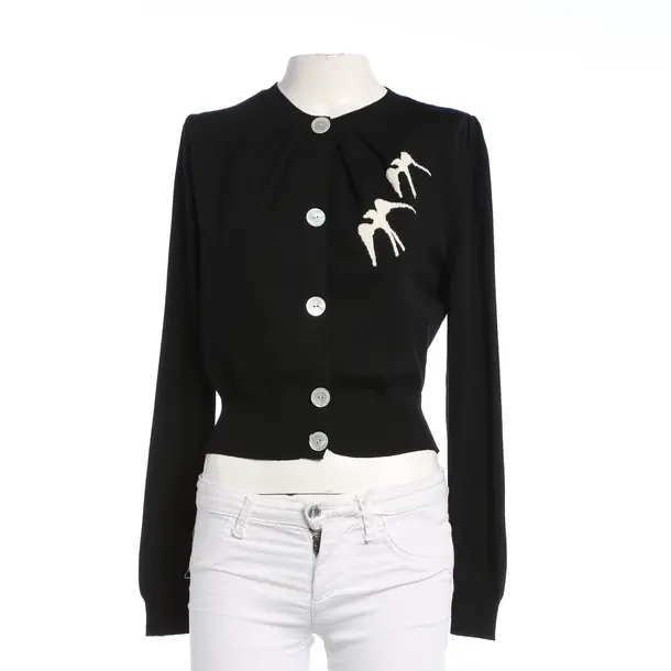 Cardigan, in Nero, Lana, Miu Miu