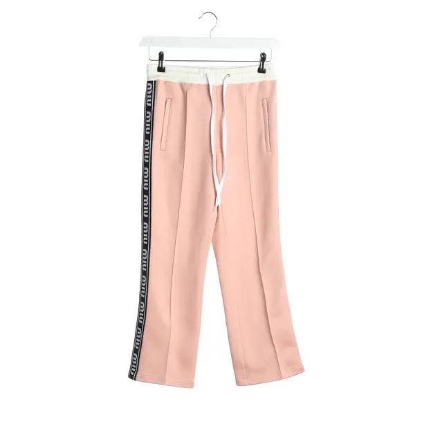 Pants in Pink, Cotton, Miu Miu