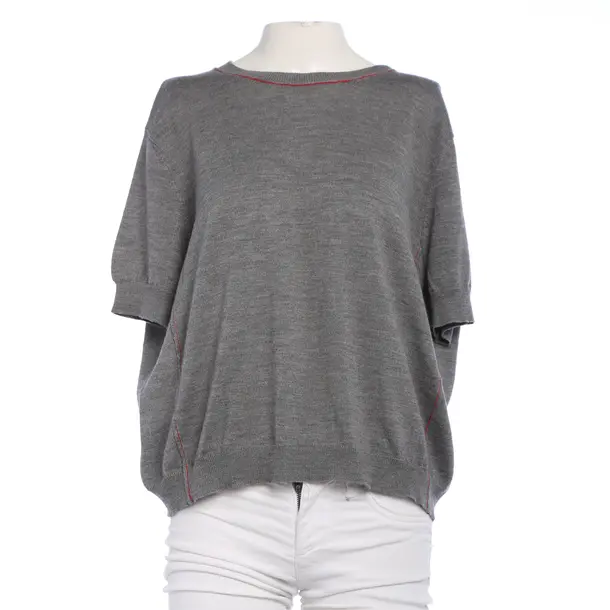Shirt in Gray, Wool, Miu Miu