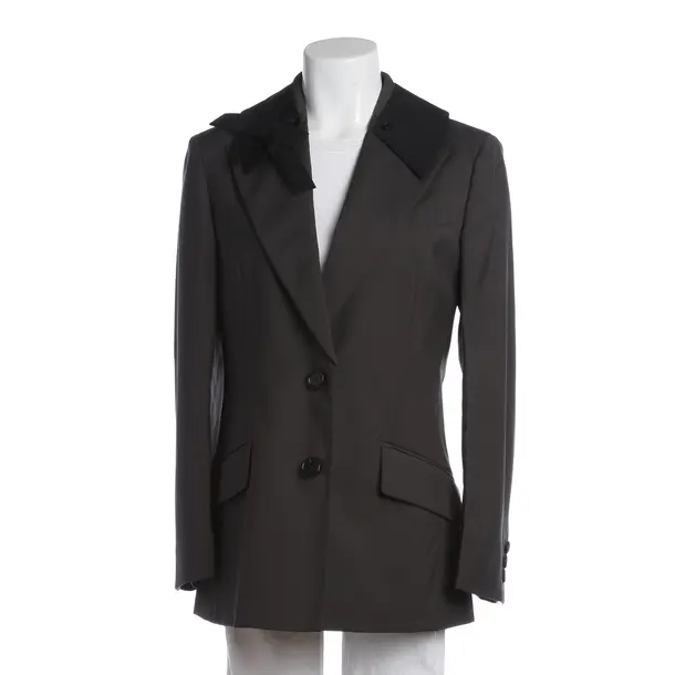 Blazer in Gray, Wool, Miu Miu