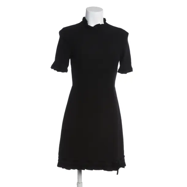 Cocktailkleid in Schwarz, Viskose, Miu Miu