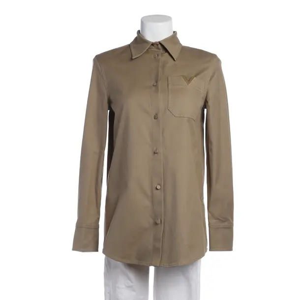 Blouse in Green, Cotton, Valentino
