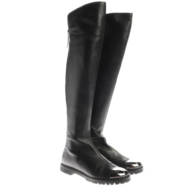 Overkneestiefel in Schwarz, , Giuseppe Zanotti