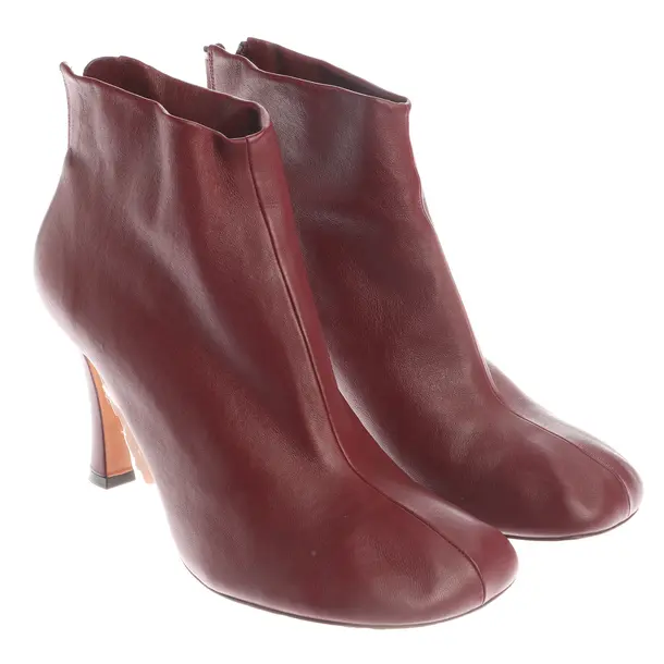 Stiefeletten in Rot, , Céline
