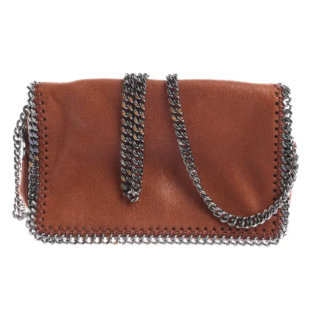 Shoulder Bag, in Light Brown, Polyamide, Stella McCartney
