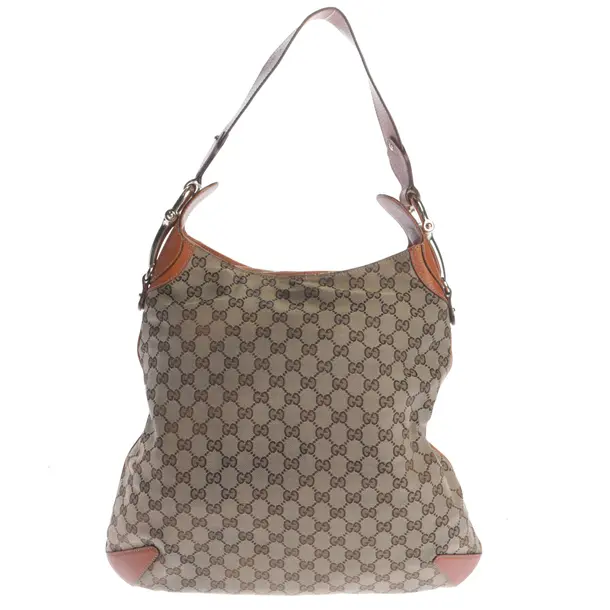 Shoulder Bag, in Light Brown, Cotton, Gucci