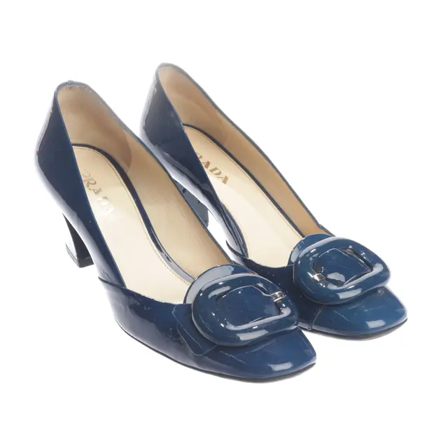 Pumps in Blau, , Prada