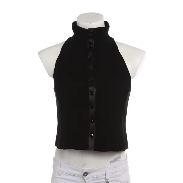 Top, in Black, Polyester, Giorgio Armani