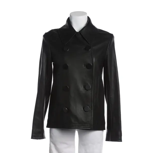 LeatherJacket, in Black, Leather, Balenciaga