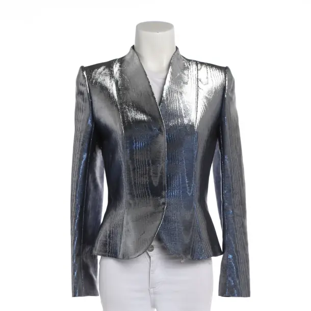 Blazer in Metallic, Cotton, Chloé