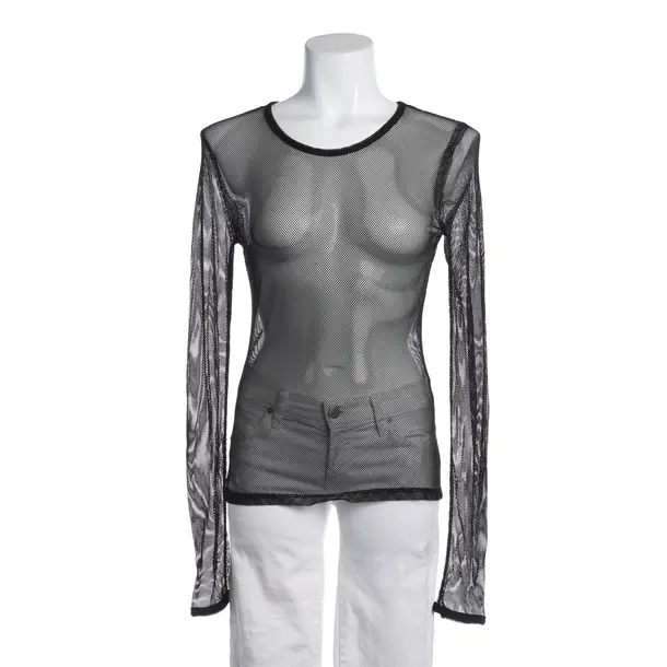 Long Sleeve Shirt in Black, Cotton, Dolce & Gabbana