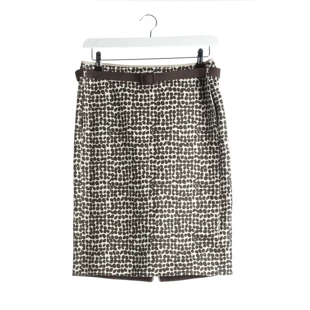 Skirt in White, Linen, Max Mara