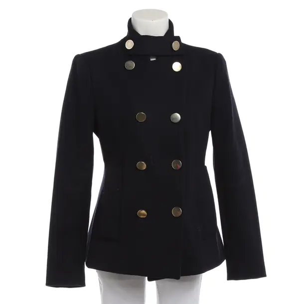 Mid-Season Jacket in Blue, Wool, Dondup