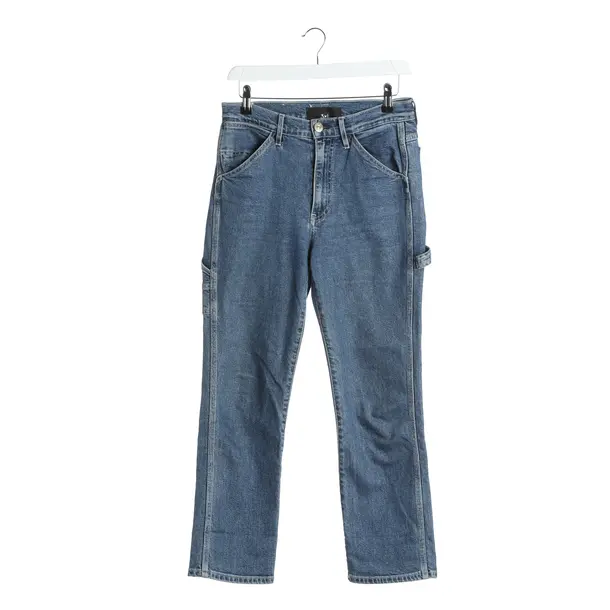 Jeans Straight Fit in Blau, Baumwolle, 3x1 NYC