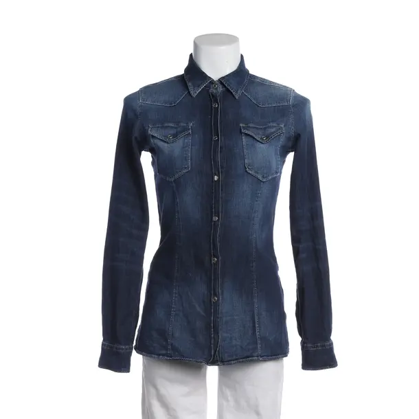 Jeanshemd in Blau, Baumwolle, Dondup