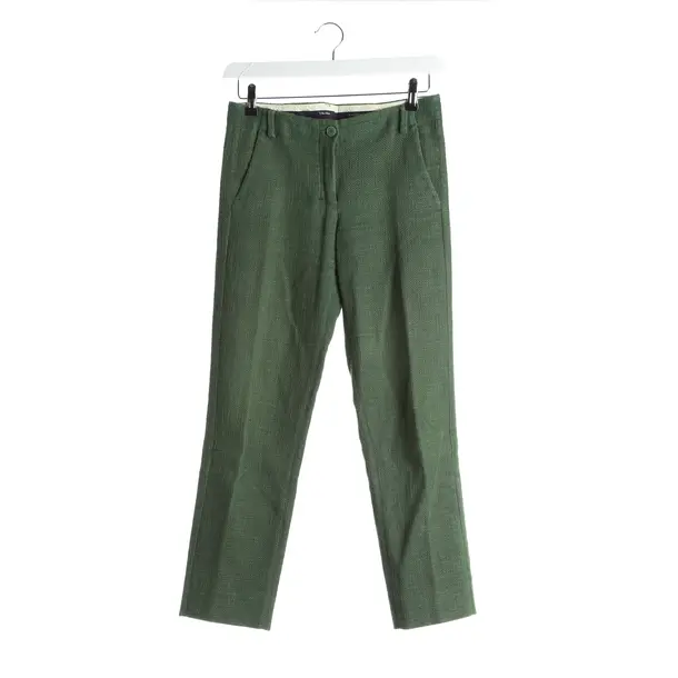Pants in Green, Cotton, Max Mara