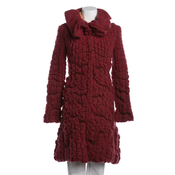 Wintermantel in Rot, Wolle, Just Cavalli