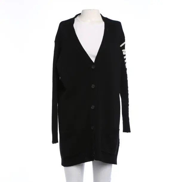 Cardigan in Black, Wool, Red Valentino
