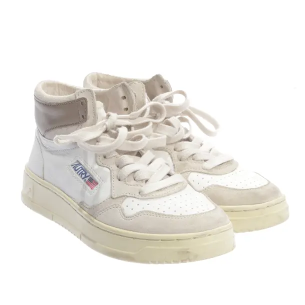 High-Top Sneakers in White, , Autry