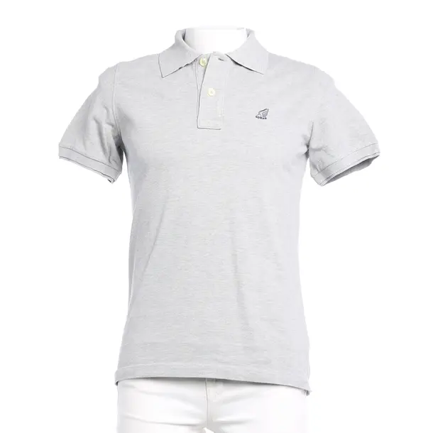 Poloshirt in Grau, Baumwolle, Hogan