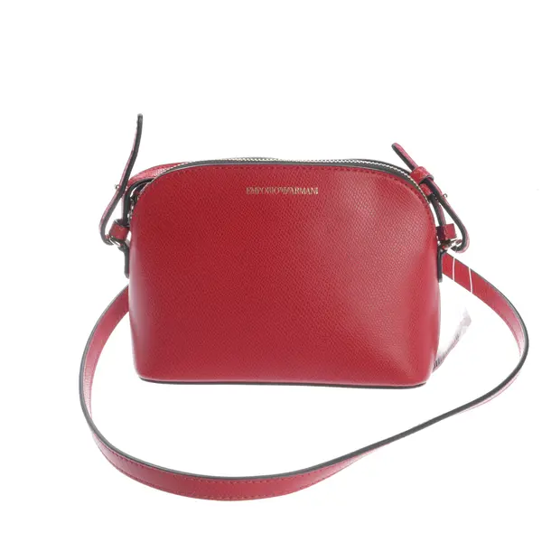 Schultertasche, in Rot, Polyurethan, Emporio Armani