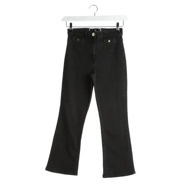 Jeans slim fit, in Nero, Cotone, Elisabetta Franchi