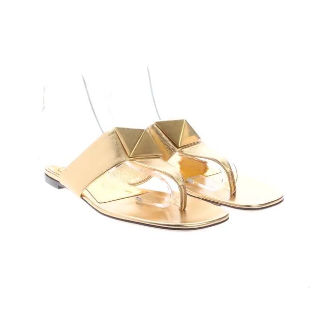 Sandals in Metallic, , Valentino