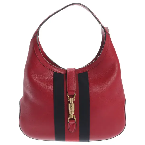 Shoulder Bag, in Red, Leather, Gucci