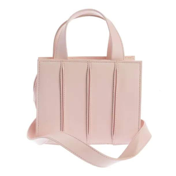 Handtasche, in Hellrosa, Polyurethan, Max Mara