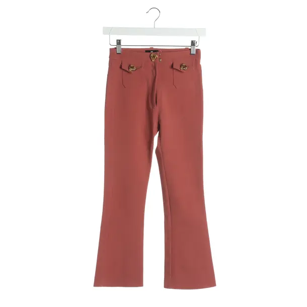 Pants, in Light Red, Cotton, Elisabetta Franchi