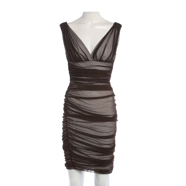 Cocktail Dress, in Brown, Polyamide, Norma Kamali