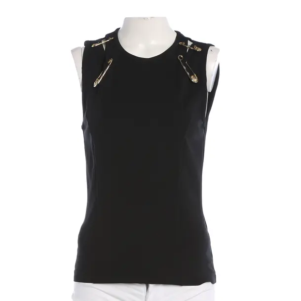 Top, in Schwarz, Viskose, Versace