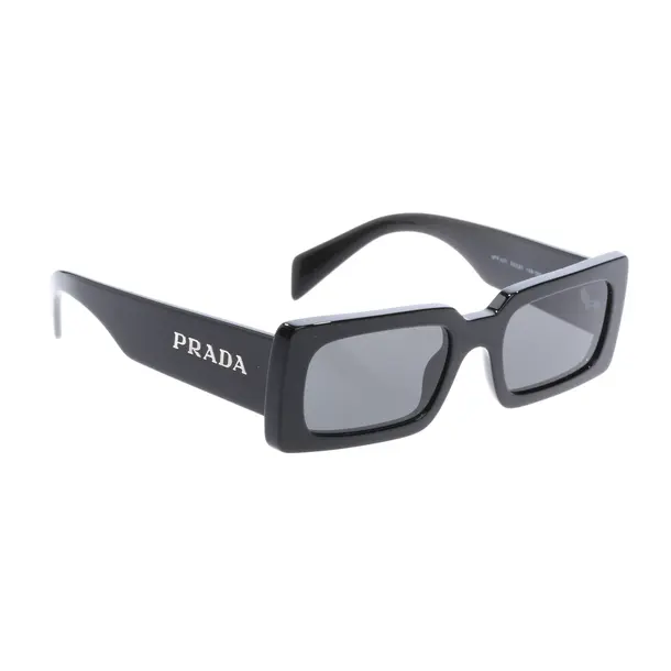 Sunglasses, in Black, Synthetic, Prada