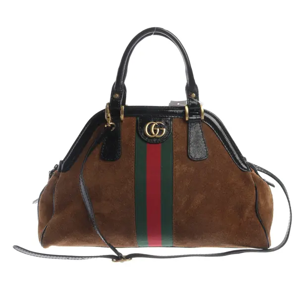 Handbag, in Brown, Leather, Gucci