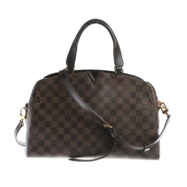 Handtasche, in Braun, Leder, Louis Vuitton