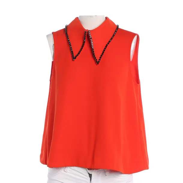 In alto, in Arancione scuro, Poliestere, Alexander McQueen