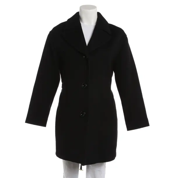 Übergangsmantel, in Schwarz, Wolle, Boutique Moschino