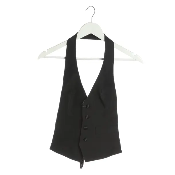Vest, in Black, Cotton, Dsquared