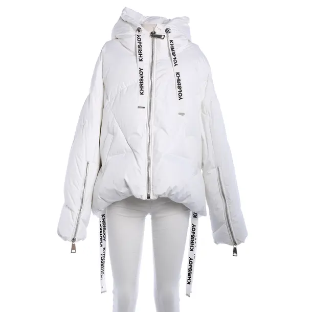 Winter Jacket, in White, Polyimide, Khrisjoy