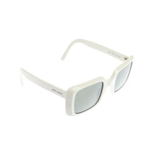 Sunglasses, in White, Synthetic, Saint Laurent