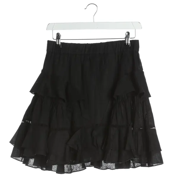 Skirt, in Black, Linen, Isabel Marant