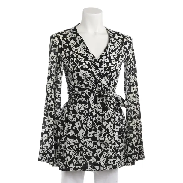 Blouse, in Black, Cotton, Diane von Furstenberg