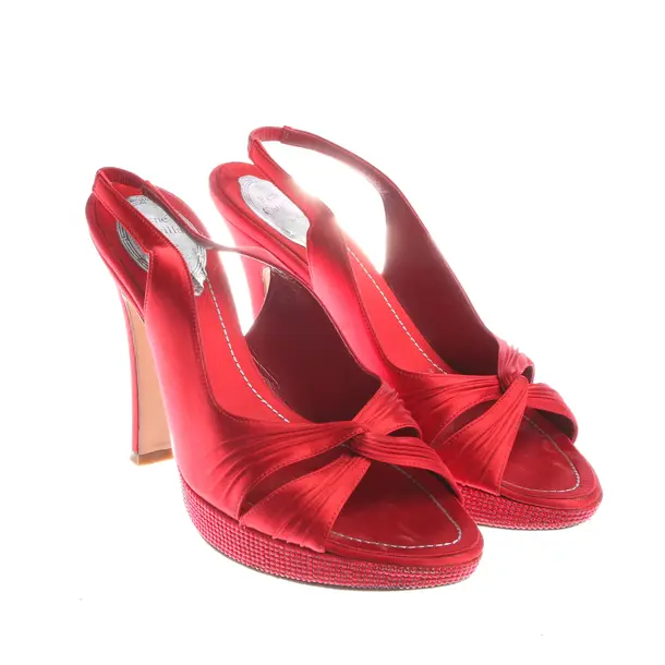 Sandaletten, in Rot, René Caovilla