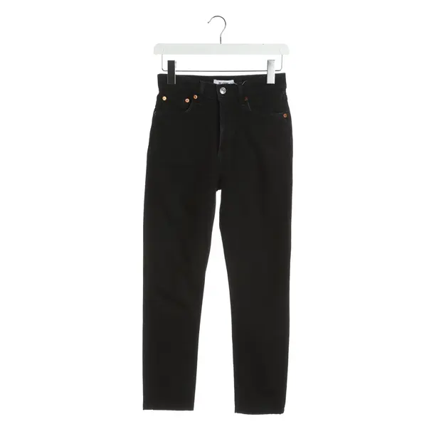 Skinny Jeans, in Black, Bamboo, Re/Done